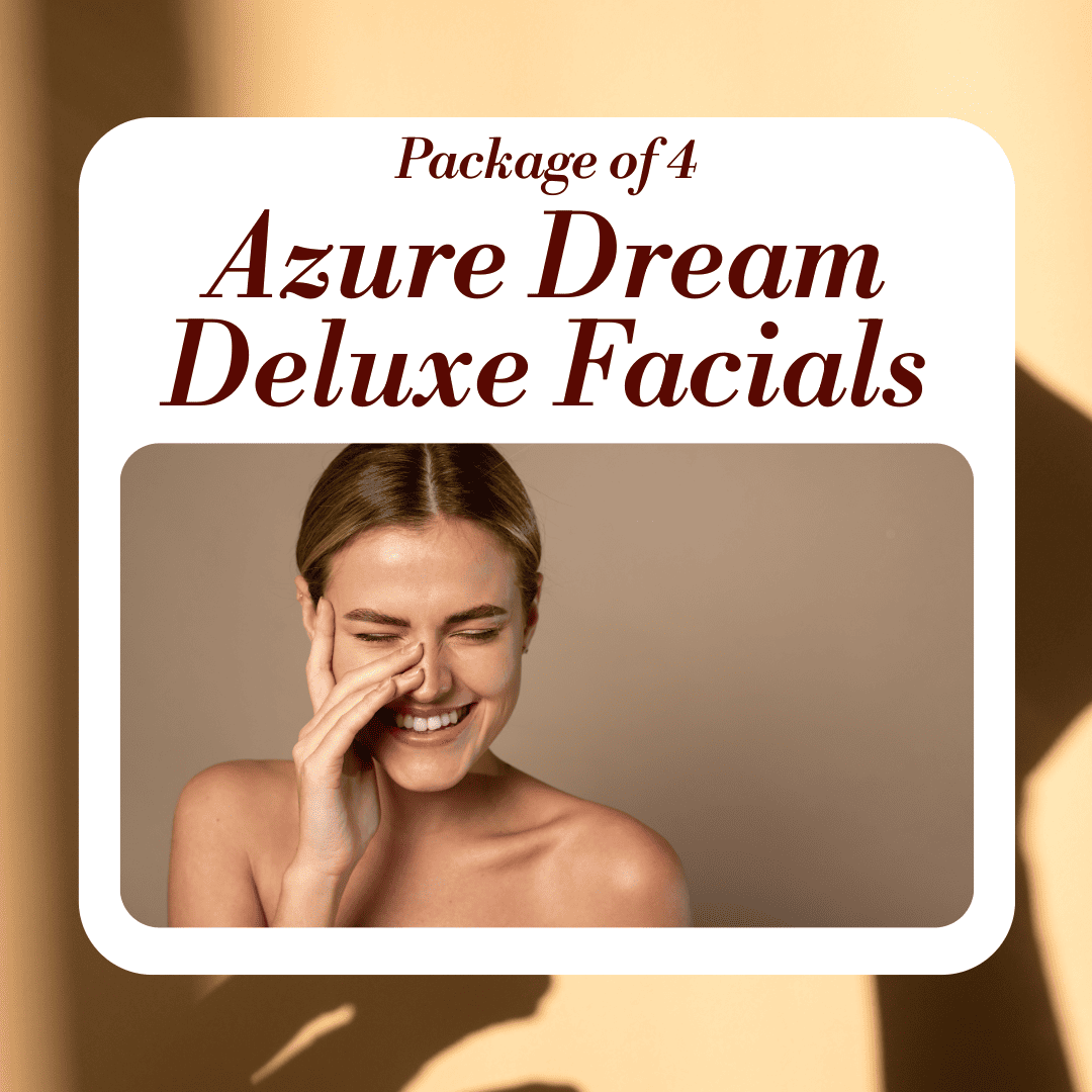 Azure Dream Deluxe Facial Package of 4 Azure Dream Spa