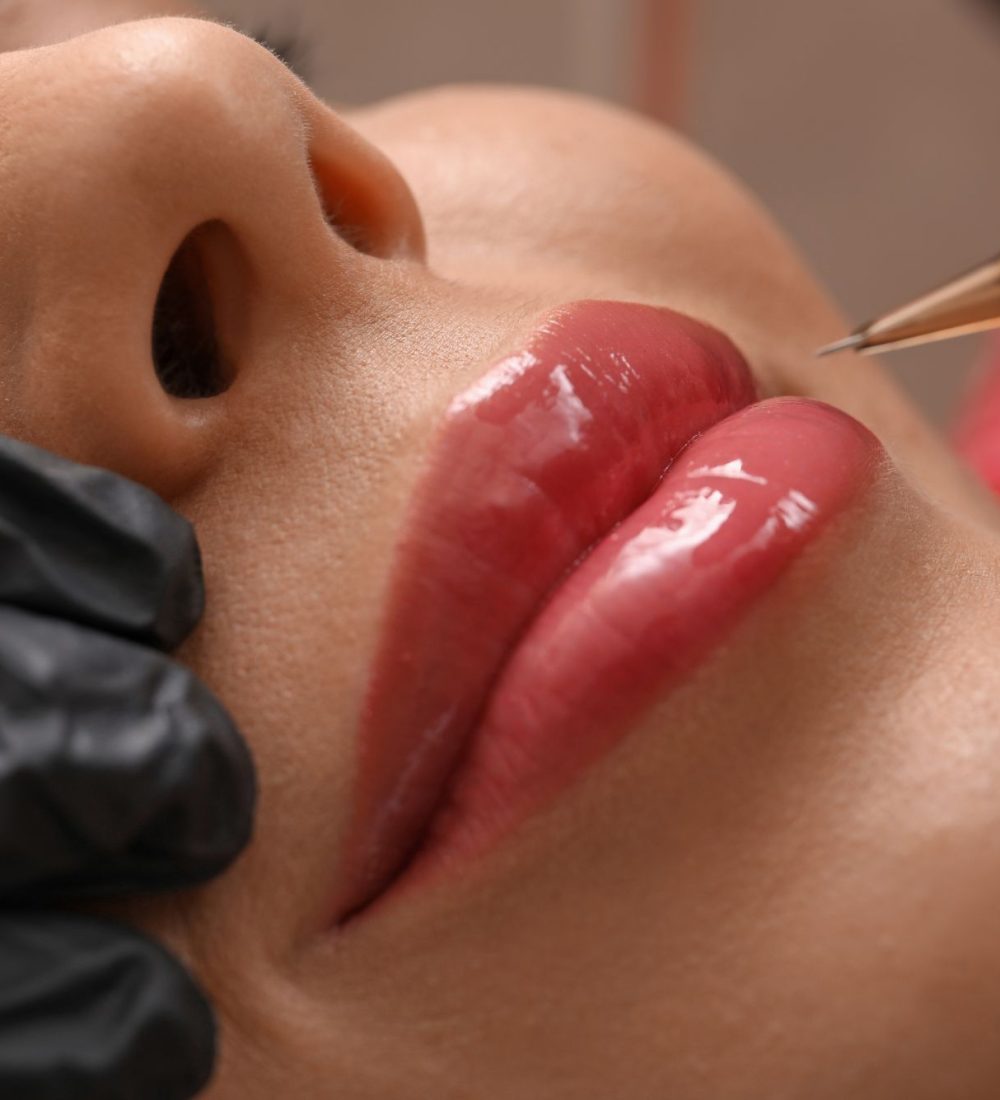 Lip liner at Azure Dream Medspa for the Permanent Makeup Service Page